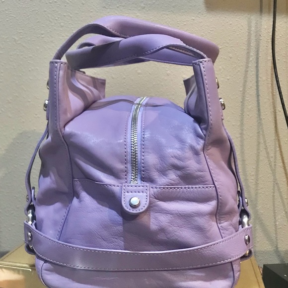 Juicy Couture vintage leather satchel HUGE EUC - Picture 4 of 10